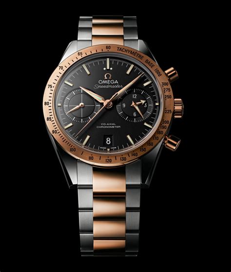 omega speedmaster 57 rose gold|Omega Speedmaster 57 test.